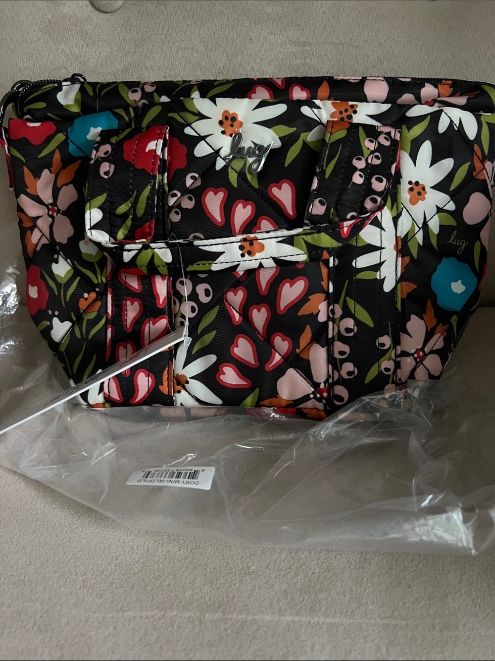 NWT Lug Dory Mini Crossbody Bag in Wild Fields 🌼🌸🍃🌿